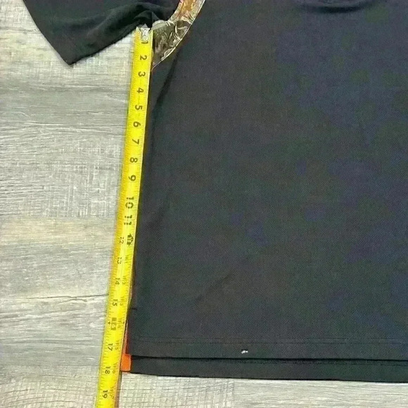 Magellan Hunting Gear Mag Wick Mens Sz M Black Camouflage Golf Polo - Picture 9 of 15